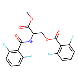 l-Serine, N,O-bis-(2,6-difluorobenzoyl)-, methyl ester