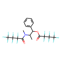 Ephedrine,N,O-bis(heptafluorobutyryl) deriv.