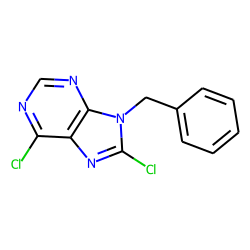 9H-purine, 9-benzyl-6,8-dichloro-
