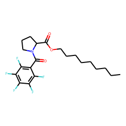 L-Proline, N-(pentafluorobenzoyl)-, nonyl ester