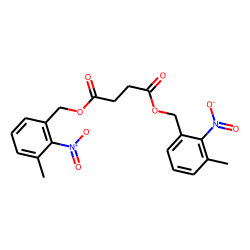 Succinic acid, di(3-methyl-2-nitrobenzyl) ester