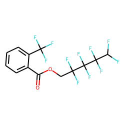2-Trifluoromethylbenzoic acid, 2,2,3,3,4,4,5,5-octafluoropentyl ester