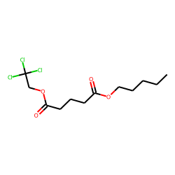 Glutaric acid, pentyl 2,2,2-trichloroethyl ester
