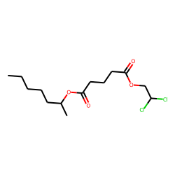 Glutaric acid, 2,2-dichloroethyl 2-heptyl ester