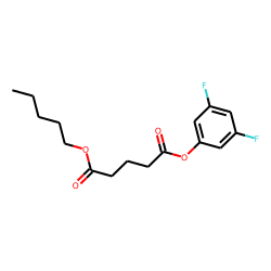 Glutaric acid, 3,5-difluorophenyl pentyl ester