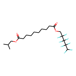 Sebacic acid, isobutyl 2,2,3,3,4,4,5,5-octafluoropentyl ester