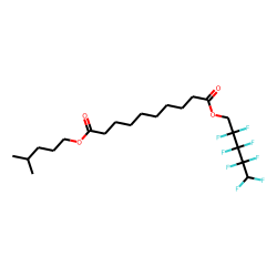 Sebacic acid, isohexyl 2,2,3,3,4,4,5,5-octafluoropentyl ester