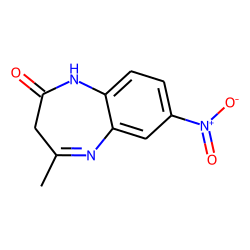 2,3-Dihydro-4-methyl-7-nitro-1H-1,5-benzodiazepin-2-one