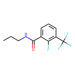 Benzamide, 3-trifluoromethyl-2-fluoro-N-propyl-