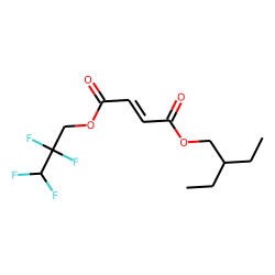 Fumaric acid, 2-ethylbutyl 2,2,3,3-tetrafluoropropyl ester