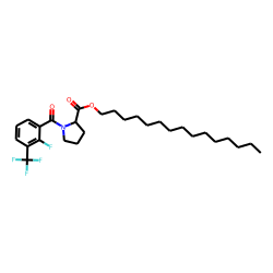 L-Proline, N-(2-fluoro-3-trifluoromethylbenzoyl)-, pentadecyl ester