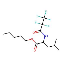 l-Leucine, n-pentafluoropropionyl-, pentyl ester