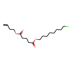 Glutaric acid, 8-chlorooctyl but-3-en-1-yl ester