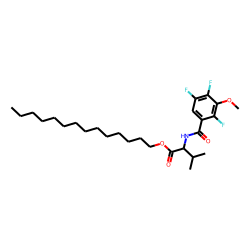 L-Valine, N-(3-methoxy-2,4,5-trifluorobenzoyl)-, tetradecyl ester
