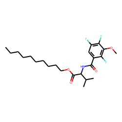 L-Valine, N-(3-methoxy-2,4,5-trifluorobenzoyl)-, decyl ester
