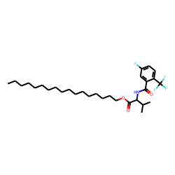 L-Valine, N-(5-fluoro-2-trifluoromethyl)-, heptadecyl ester