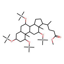 Methyl 23-hydroxycholate tetrakis(trimethylsilyl)-