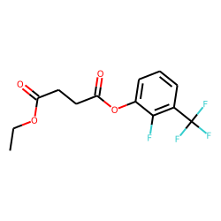 Succinic acid, ethyl 2-fluoro-3-(trifluoromethyl)phenyl ester