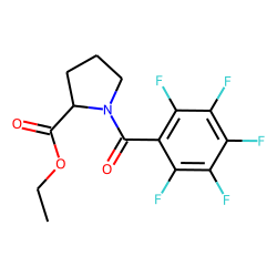 L-Proline, N-(pentafluorobenzoyl)-, ethyl ester