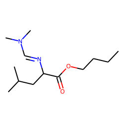 L-Leucine, N-dimethylaminomethylene-, butyl ester