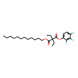 Diethylmalonic acid, dodecyl 2,3,4-trifluorophenyl ester