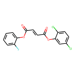 Fumaric acid, 2,5-dichlorophenyl 2-fluorophenyl ester
