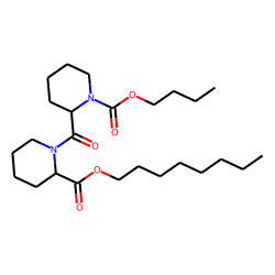 Pipecolylpipecolic acid, N-butoxycarbonyl-, octyl ester
