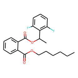 Phthalic acid, 1-(2,6-difluorophenyl)ethyl hexyl ester