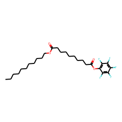Sebacic acid, pentafluorophenyl undecyl ester