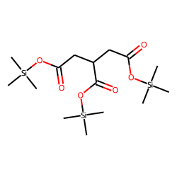 Propane-1,2,3-tricarboxylic acid, tris(trimethylsilyl) ester