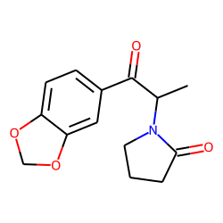 R,S-3',4'-methylenedioxy-«alpha»-pyrrolidinopropiophenone-M (oxo-)