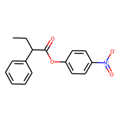 Butyric acid, 2-phenyl-, 4-nitrophenyl ester