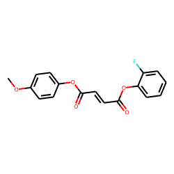 Fumaric acid, 4-methoxyphenyl 2-fluorophenyl ester