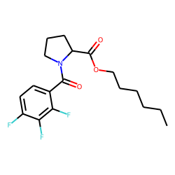 L-Proline, N-(2,3,4-trifluorobenzoyl)-, hexyl ester