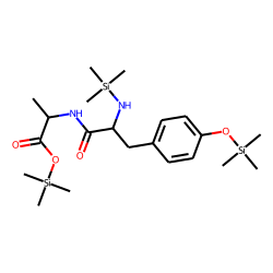 Tyr-Ala, N,O-bis(trimethylsilyl)-, trimethylsilyl ester