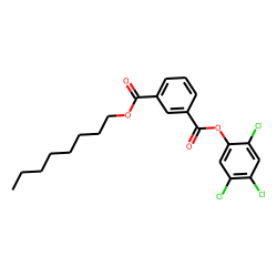 Isophthalic acid, octyl 2,4,5-trichlorophenyl ester