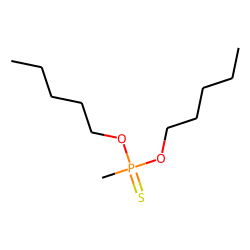 Methylphosphonothioic acid, o,o-dipentyl ester