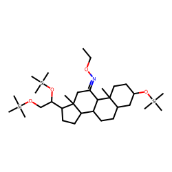 5-Pregnan-11-one, 3«alpha»,20«alpha»,21-trihydroxy, EO-TMS