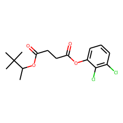 Succinic acid, 2,3-dichlorophenyl 3,3-dimethylbut-2-yl ester