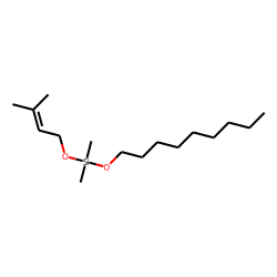Silane, dimethyl(3-methylbut-2-enyloxy)nonyloxy-