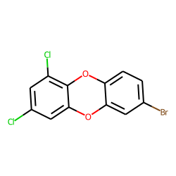 7-bromo,1,3-dichloro-dibenzo-dioxin