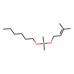 Silane, dimethyl(3-methylbut-2-enyloxy)hexyloxy-