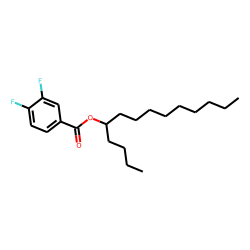 3,4-Difluorobenzoic acid, 5-tetradecyl ester