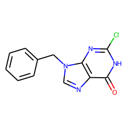 Hypoxanthine, 9-benzyl-2-chloro-