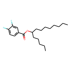 3,4-Difluorobenzoic acid, 6-tetradecyl ester