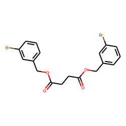 Succinic acid, di(3-bromobenzyl) ester