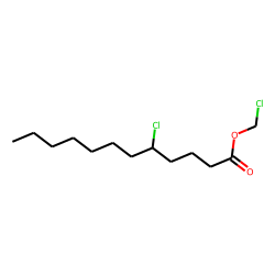5-Chlorododecanoic acid, chloromethyl ester