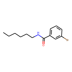 Benzamide, 3-bromo-N-hexyl-