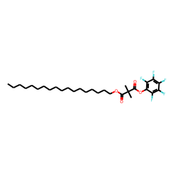 Dimethylmalonic acid, octadecyl pentafluorophenyl ester