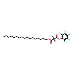 Dimethylmalonic acid, heptadecyl pentafluorophenyl ester